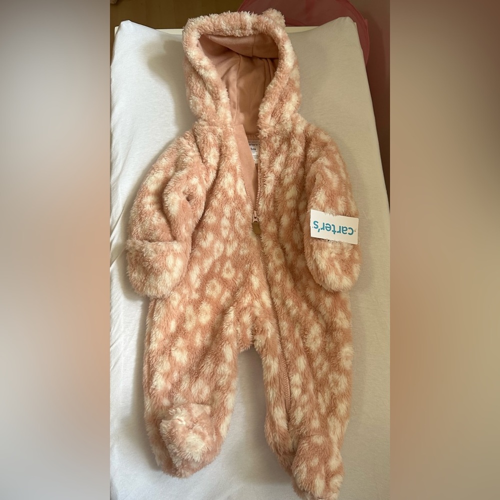 NWT Carters bear ear onesie